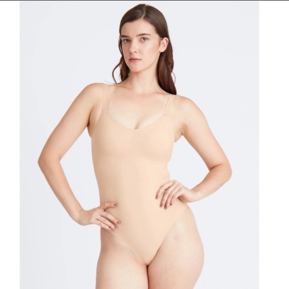 Knix LuxeLift Bodysuit - Beige Medium